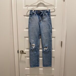 New KanCan Jeans Blue Denim High Rise Waisted 3